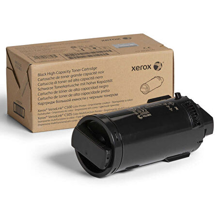 Xerox Versalink C500-106R03887 Siyah Orijinal Toner Extra Yüksek Kapasiteli