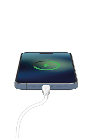 onopo İphone Apple Uyumlu  Lightning Usb Hızlı Şarj Ve Data Kablosu 3.0a / 1mt - D8