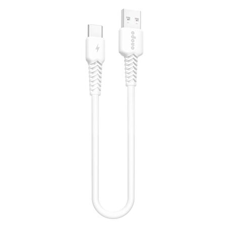 Type-C To USB Mini Kablo 3.4A Hızlı Şarj ve Data Kablosu 30cm- Q2