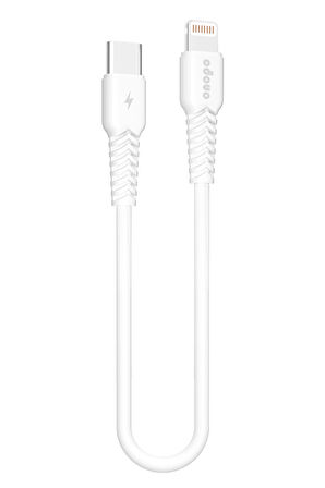 onopo İphone Apple Uyumlu  Type-C To Lightning Mini Pd 20W Hızlı Şarj ve Data Kablosu 30CM - P3