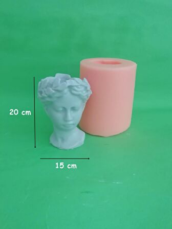 Helen Saksı (20 Cm) Silikon Kalıp
