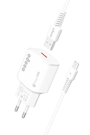 Android Xiaomi Ve Samsung Uyumlu Hızlı Şarj Micro Usb 2.6a Hızlı Şarj Cihazı 12W - X3