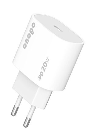 onopo Iphone ve Android Uyumlu 20W Type-C Girişli Şarj Başlığı - M3