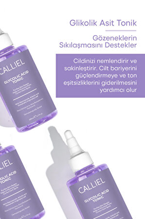 eke Karşıtı Gözenek Sıkılaştırıcı Glikolik Asit Tonik 200 Ml