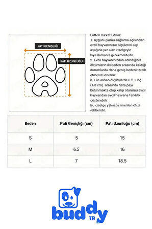 Kaymaz Köpek Çorabı - L Beden 4 Adet