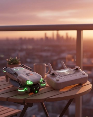 Katlanabilir Drone Hd Çekim Uzun Süreli Uçuş Deneyimi