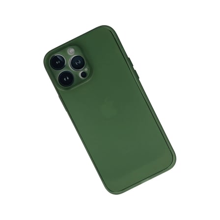 Apple iPhone 13 Pro Kılıf PP Ultra İnce Kapak - Yeşil