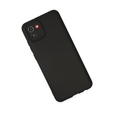 Samsung Galaxy A03 Kılıf First Silikon - Siyah