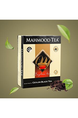 Mahmood Tea Ithal %100 Saf Seylan 100'lü Bardak Poşet Çay Bardak Bundle