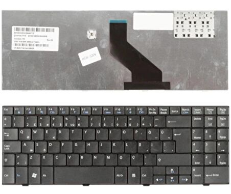 Lg A515 Uyumlu Notebook Klavyesi - Siyah - TR