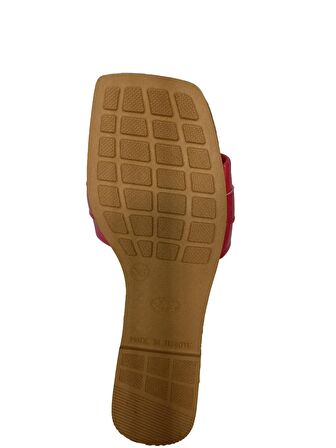 SİA ÇANTA Zincir Aksesuarlı Model Kadın Terliği , Rahat Sandelet Tarzı Kaydırmaz Taban Kadın Terlik