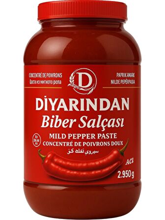 Diyarından Acı Biber Salçası 2.950 Gr