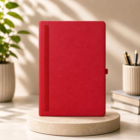 Şık Tasarım Lastikli Ajanda/Defter - 4 Farklı Renk Seçeneği 