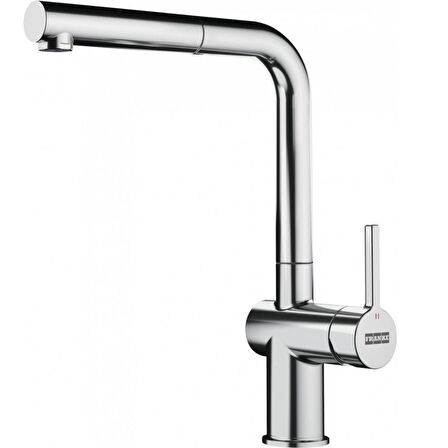 Franke Basis BFG 611-86 Nero Granit Evye-Active Plus Doccia 2.0 Krom Batarya Seti