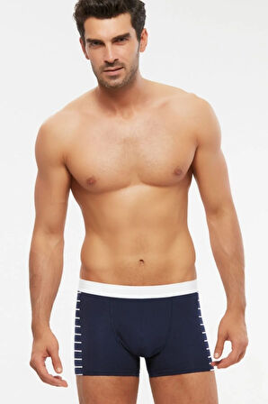 Erkek Penye Modal Contra 6lı Boxer