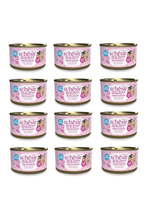 Schesir Baby Cat Tavuk ve Ciğerli Yavru Kedi Konservesi 70 Gr. X 12 Adet