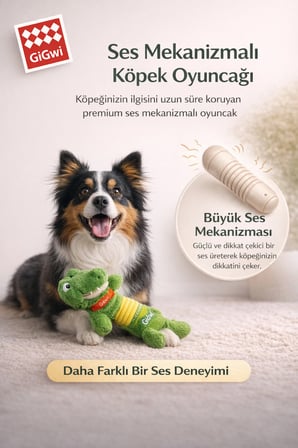 Shaking Fun Serisi Sesli Peluş Timsah - Küçük & Orta Irk
