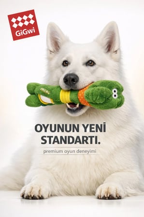 Shaking Fun Serisi Sesli Peluş Timsah - Küçük & Orta Irk
