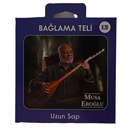 PYRAMİD PY-ME020 MUSA EROĞLU BAĞLAMA TELİ 0.20 (UZUN SAP)