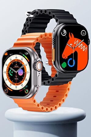 WEARFİT X8 COMBİNATİON Akıllı Kol Saati Smart Watch Model:inç 49mm TFT Ekran (GRİ)