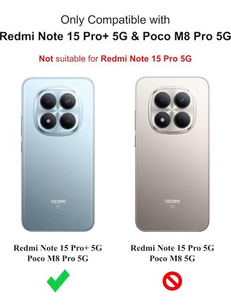 Xiaomi Redmi Note 15 Pro Plus 5G Uyumlu Kılıf Karbon Tasarım Kamera Korumalı Silikon Telefon Kılıfı