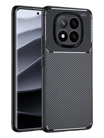 Xiaomi Poco M8 Pro 5G Uyumlu Kılıf Karbon Tasarım Kamera Korumalı Silikon Telefon Kılıfı Kapak