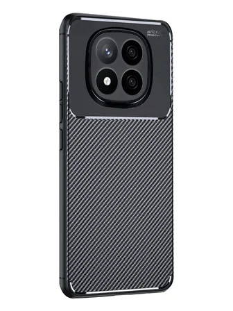 Xiaomi Poco M8 Pro 5G Uyumlu Kılıf Karbon Tasarım Kamera Korumalı Silikon Telefon Kılıfı Kapak