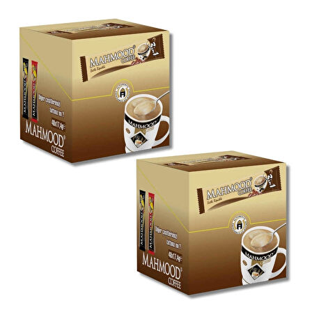 3ü1 arada Sütlü Köpüklü Hazır Kahve 48 Adet X 2li set