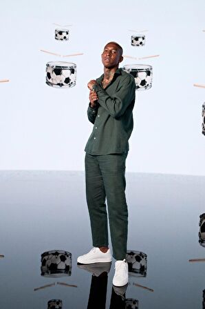 DeFacto %100 Keten Relax Fit Rahat Kesim Düz Paça Yazlık Pantolon C1117AX25SPKH498