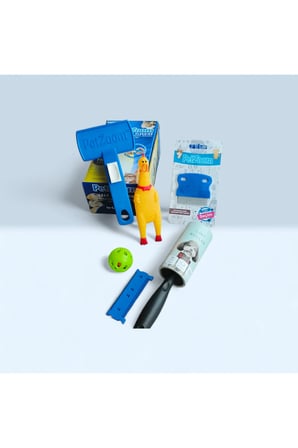 6 Parça Evcil Hayvan Bakım Ve Oyun Set Tarak-Rulo-Tarak-Rulo -Ördek Ve Top Set
