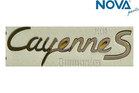 955559037014W9 Yazı Caynene S Küçük Crom Porsche