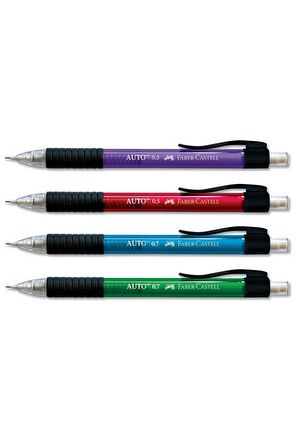 Faber Castell Grip Matic Auto 1338 Versatil Kalem 0.5 mor