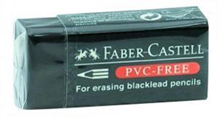 Faber Castell Küçük Boy Pvc Free SİYAH Silgi No:30 ( 5 Adet )