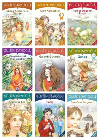 Gülten Dayıoğlu Gökkuşağı Serisi 9 Kitap Set
