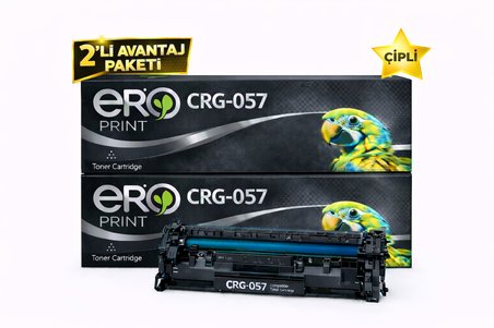 Canon İ-Sensys LBP-237dw Çipli Muadil Toner - 2'li Avantaj Paket