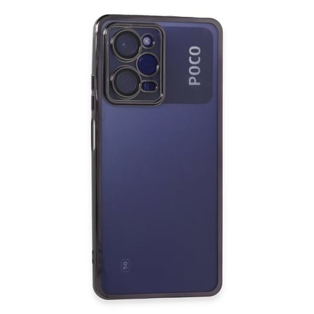 Xiaomi Poco X5 Pro 5G Kılıf Razer Lensli Silikon - Mor