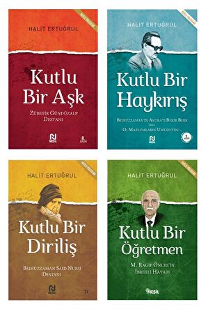 Halit Ertuğrul Kutlu Bir Aşk Seti (4 Kitap)