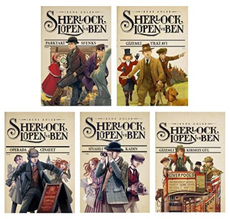 Sherlock, Lüpen ve Ben Seti 5 Kitap Ciltsiz