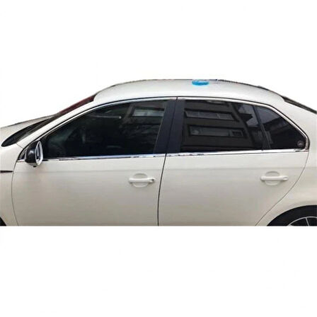 Volkswagen Jetta 2011-2016 Üst Krom Cam Çıtası