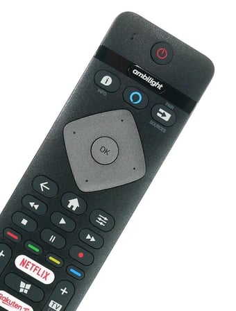philips ile uyumlu Model 43PUS7805/62 Mikrofonlu Smart Tv Kumanda
