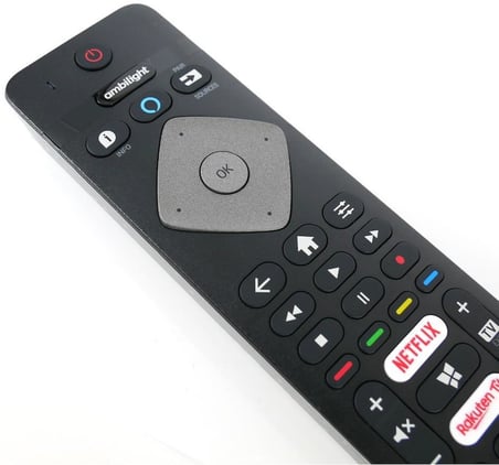 philips ile uyumlu Model 43PUS7805/62 Mikrofonlu Smart Tv Kumanda