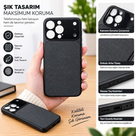 İPHONE 15 PROMAX UYUMLU GİZLİ MAGSAFE LÜX KILIF