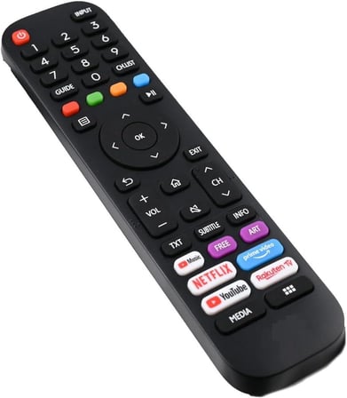 vestel ile uyumlu Model 43FV9750 Smart Vidaa Tv Kumanda-Mikrofonsuz