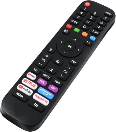 vestel ile uyumlu Model 43FV9750 Smart Vidaa Tv Kumanda-Mikrofonsuz