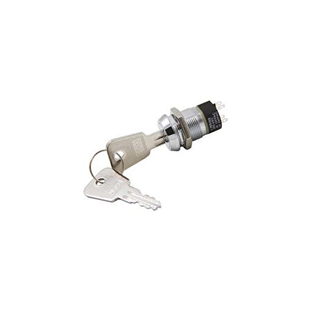 ANAHTARLI SWITCH METAL (0-1) 19mm