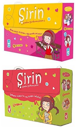 Şirin Kendimi Durduramıyorum Seti 1 ve 2. Seri 10 Kitap