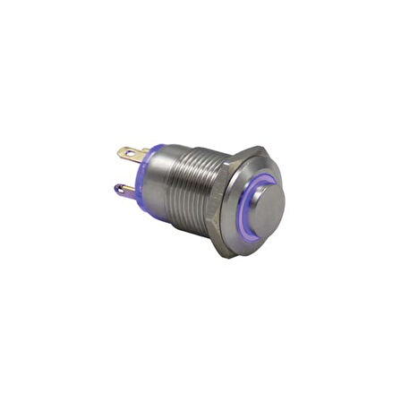 12mm ledli metal buton yaylı