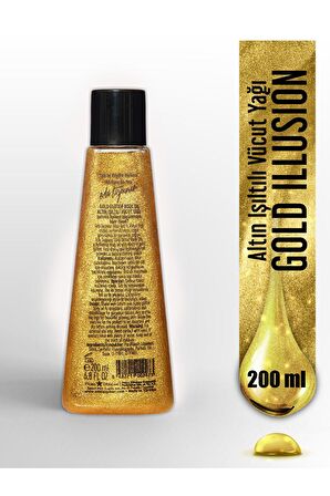 Eda Taşpınar Işıltılı Vücut Yağı Golden Illusion - 200 ML (EGX91)