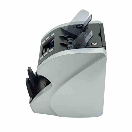 Kaan Mix Pro Gümüş Ofis Tipi Para Sayma Makinesi (Dolar, Euro, TL, Gbp Karışık Sayım)