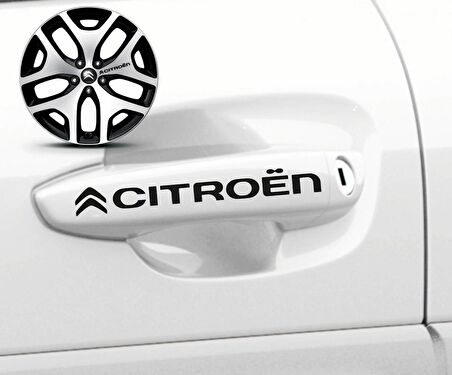 Cit roen Kapı Kolu Sticker 10Adet
